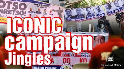 political tagline tagalog|Most Iconic Campaign Jingles in Philippine Elections .